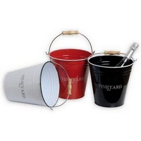 photo Due Cigni - Sommelier Kit with Steel Sabrage Card + Prosecco Cuvà©e + Red Ice Bucket 3